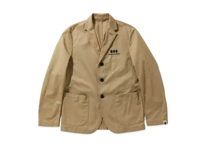 A BATHING APE CDG OSAKA TAILORED JACKET "Tan"