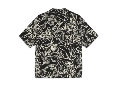 Stussy WAVY HAWAIIAN SHIRT "Black"