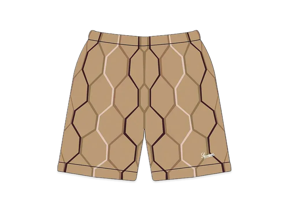 Supreme Hex Knit Short "Tan"