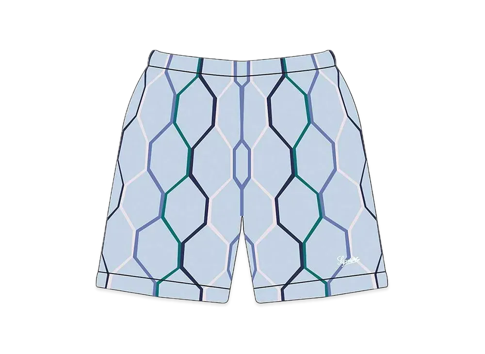 Supreme Hex Knit Short "Blue"