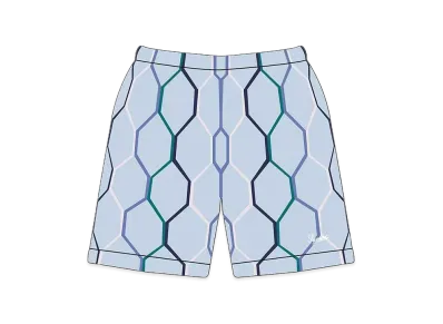 Supreme Hex Knit Short "Blue"
