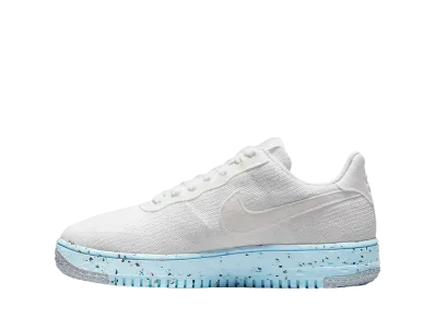 Nike Women's Air Force 1 Low Crater Flyknit "White"