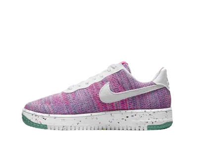 Nike Women's Air Force 1 Low Crater Flyknit "Pink"
