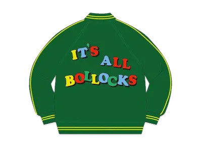 Supreme Jamie Reid It's All Bollocks Varsity Jacket "Green"