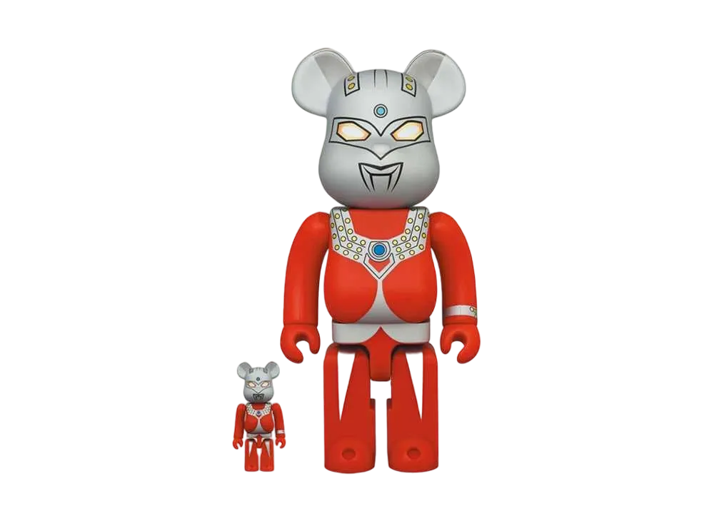 Bearbrick Ultraman Taro 100% & 400%