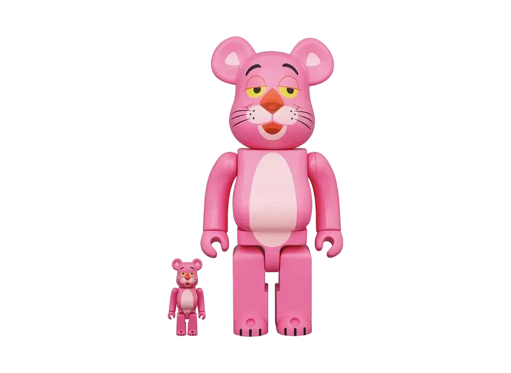 Bearbrick PINK PANTHER 100% & 400%