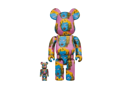 Bearbrick Andy Warhol Marilyn Monroe #2 100% & 400%