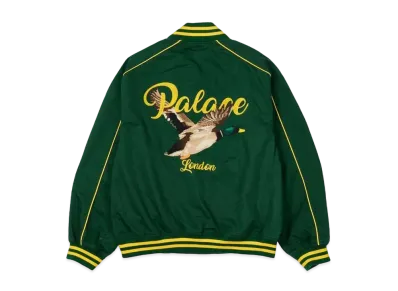 PALACE Chain Stitch Bomber Jacket "Green"