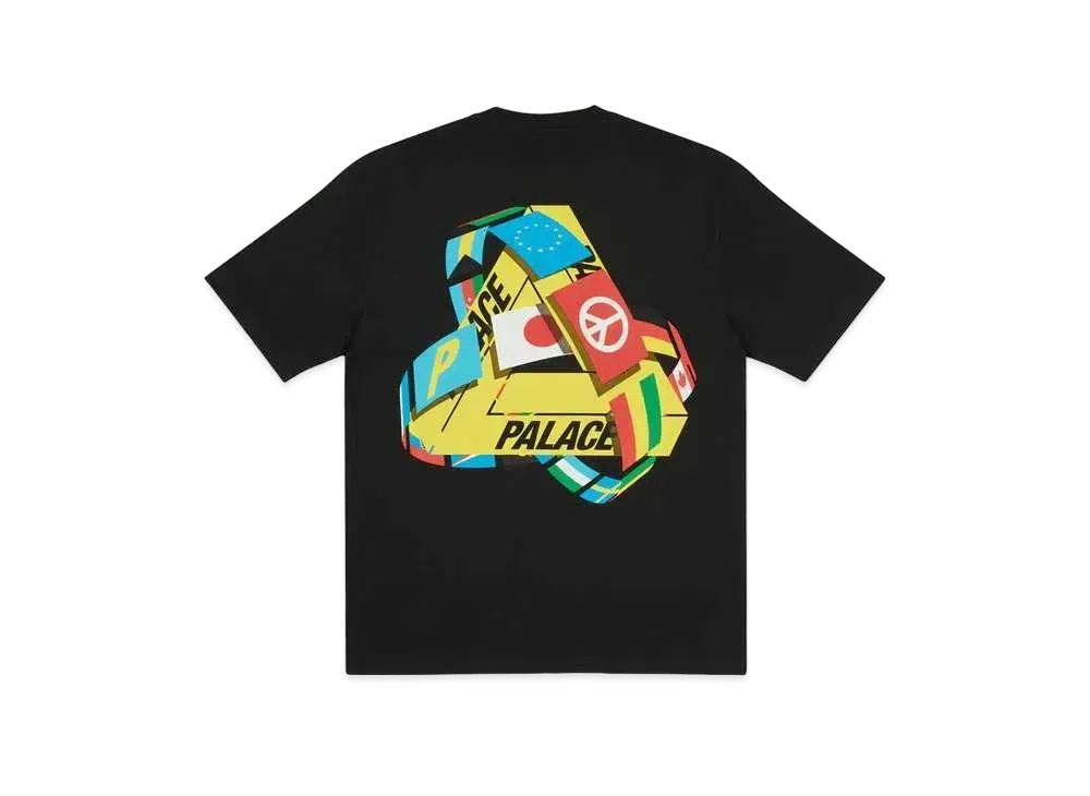 PALACE Tri-Flag T-Shirt "Black"