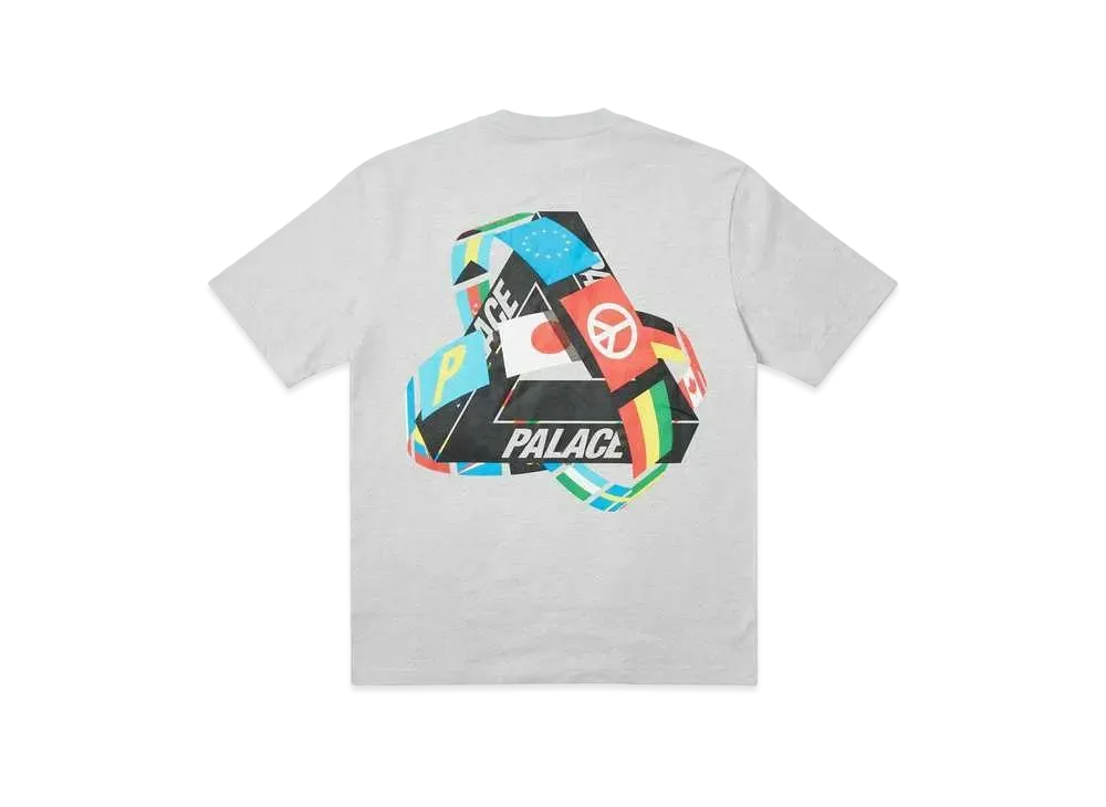 PALACE Tri-Flag T-Shirt "Grey"