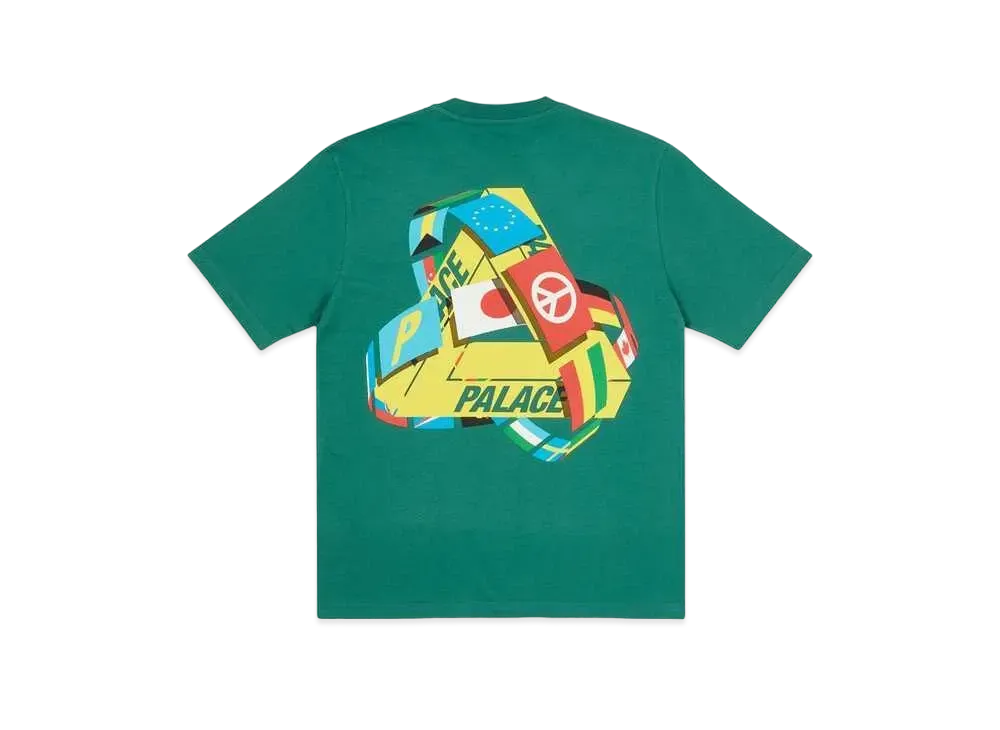 PALACE Tri-Flag T-Shirt "Green"