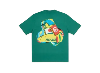 PALACE Tri-Flag T-Shirt "Green"