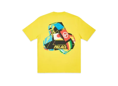 PALACE Tri-Flag T-Shirt "Yellow"