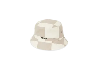 PALACE Stitch Up Bucket Hat "White"