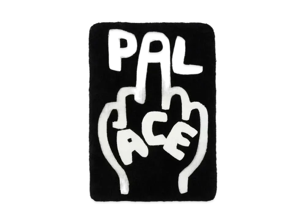 PALACE Finger Up Rug "Black"