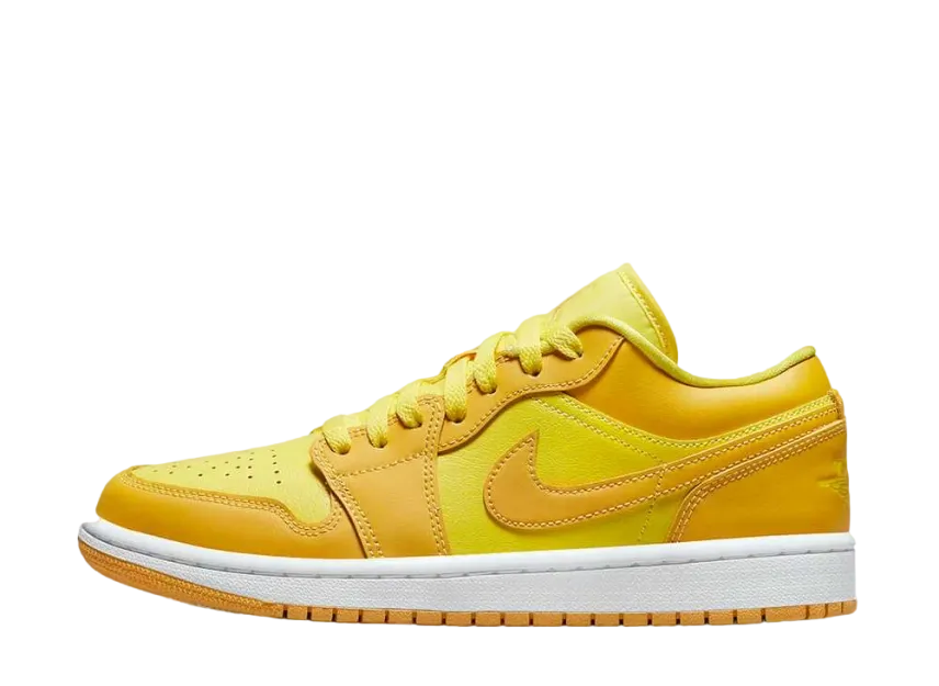 ナイキ ウィメンズ エアジョーダン1 ロー "サニーイエロー"