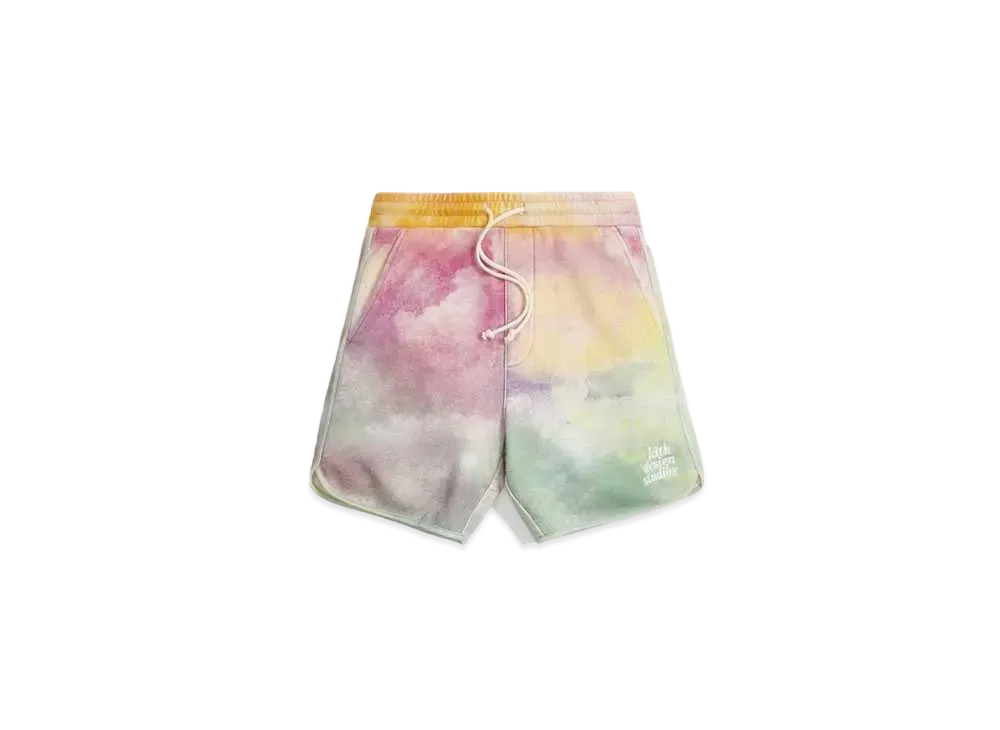 Kith Tie Dye Jordan Short "Pink/Green"
