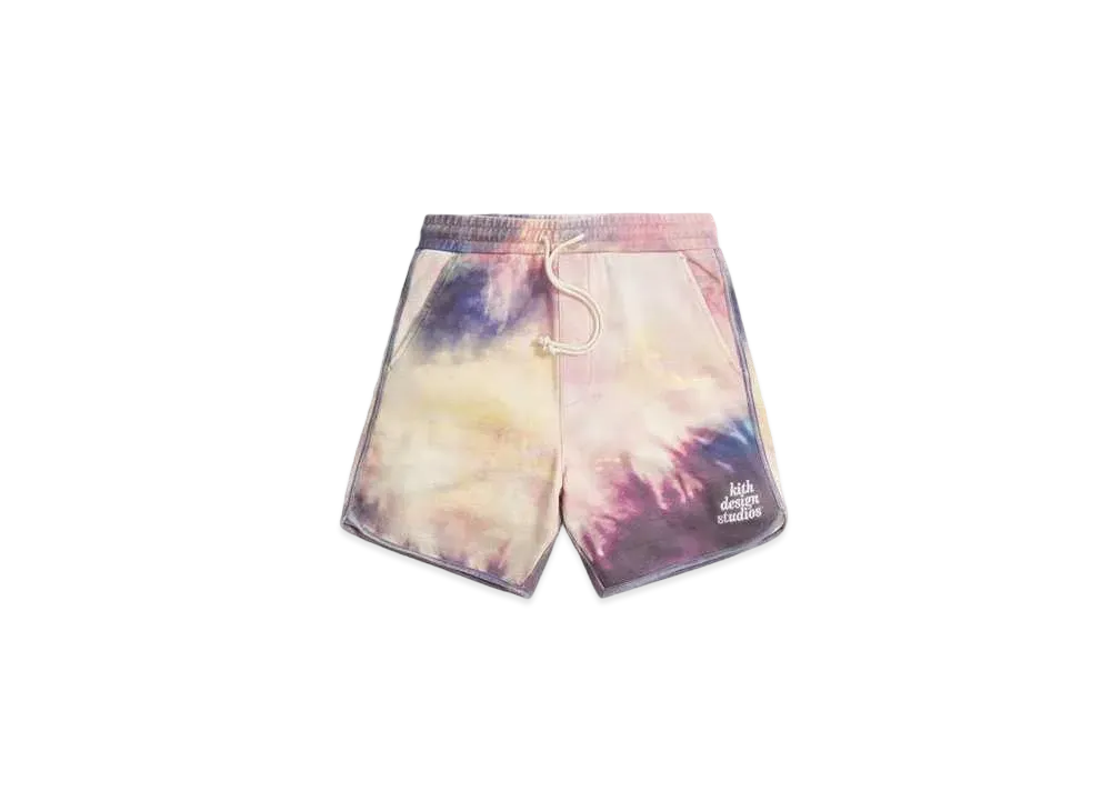 Kith Tie Dye Jordan Short "Purple/Pink"