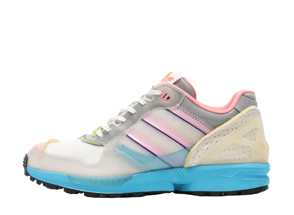 アディダス ZX6000 インサイドアウト "グレー/クリアピンク"