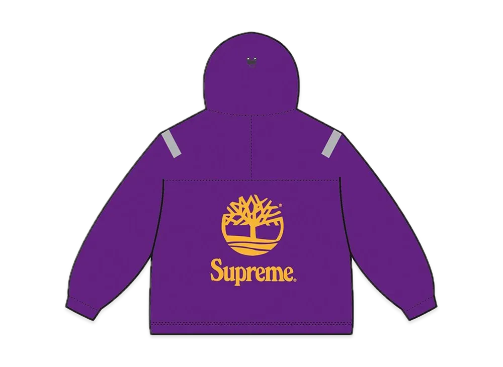 Supreme / Timberland® Reflective Taping Anorak "Purple"