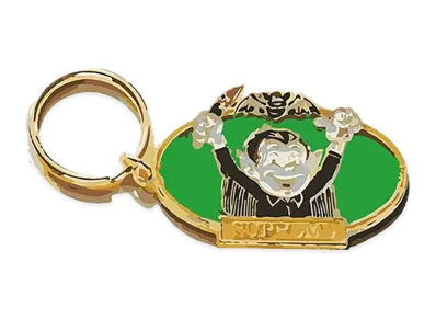 Supreme Vampire Boy Keychain "Green"