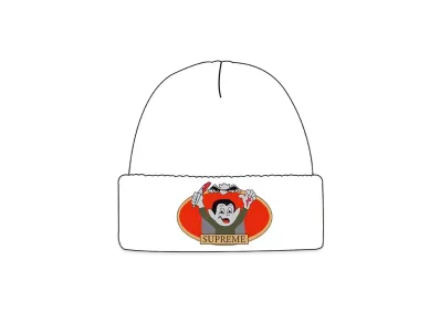 Supreme Vampire Boy Beanie "White"