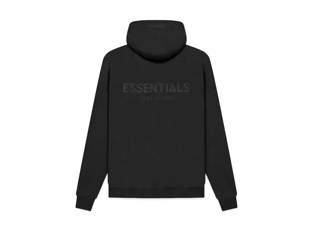 FEAR OF GOD ESSENTIALS Pull-Over Hoodie "Black"