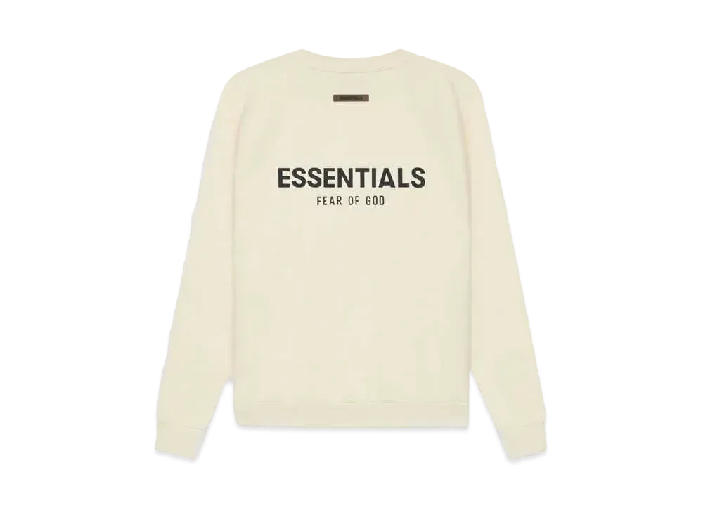 FEAR OF GOD ESSENTIALS Pull-Over Crewneck "Butter cream"