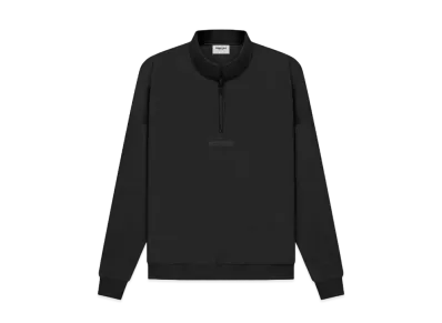 FEAR OF GOD ESSENTIALS Mockneck Half Zip "Stretch Limo"