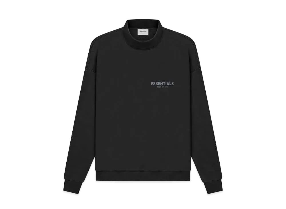 フィアオブゴッド エッセンシャルズ プルオーバー モックネック "ストレッチ リム"