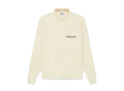 FEAR OF GOD ESSENTIALS Pull-Over Mockneck "Butter cream"