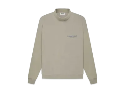 FEAR OF GOD ESSENTIALS Pull-Over Mockneck "Moss"
