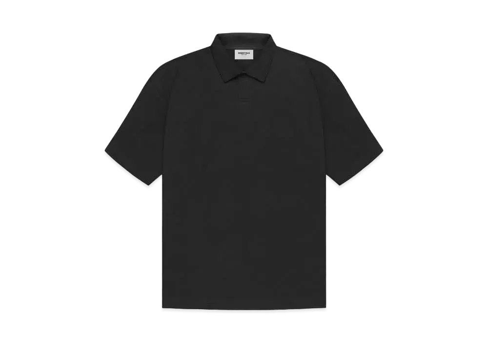 FEAR OF GOD ESSENTIALS Short Sleeve Polo "Stretch Limo"