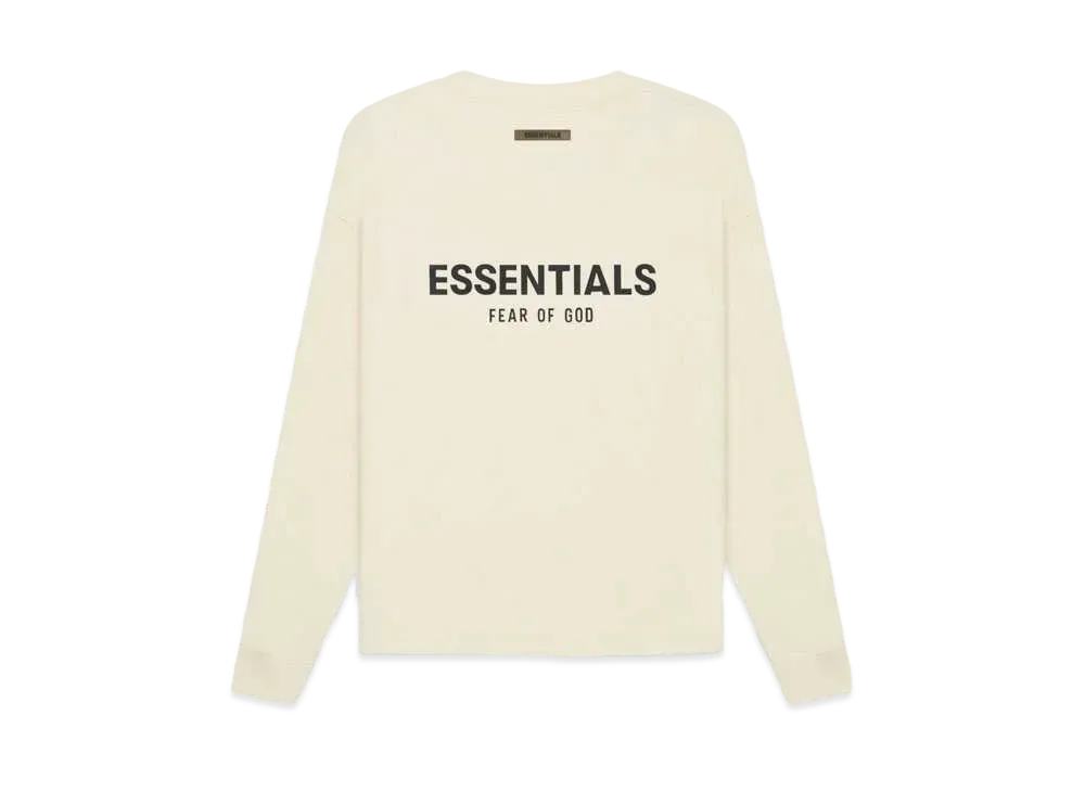 FEAR OF GOD ESSENTIALS Long Sleeve Tee "Butter cream"