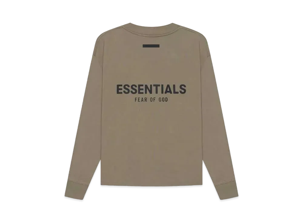 FEAR OF GOD ESSENTIALS Long Sleeve Tee "Taupe"