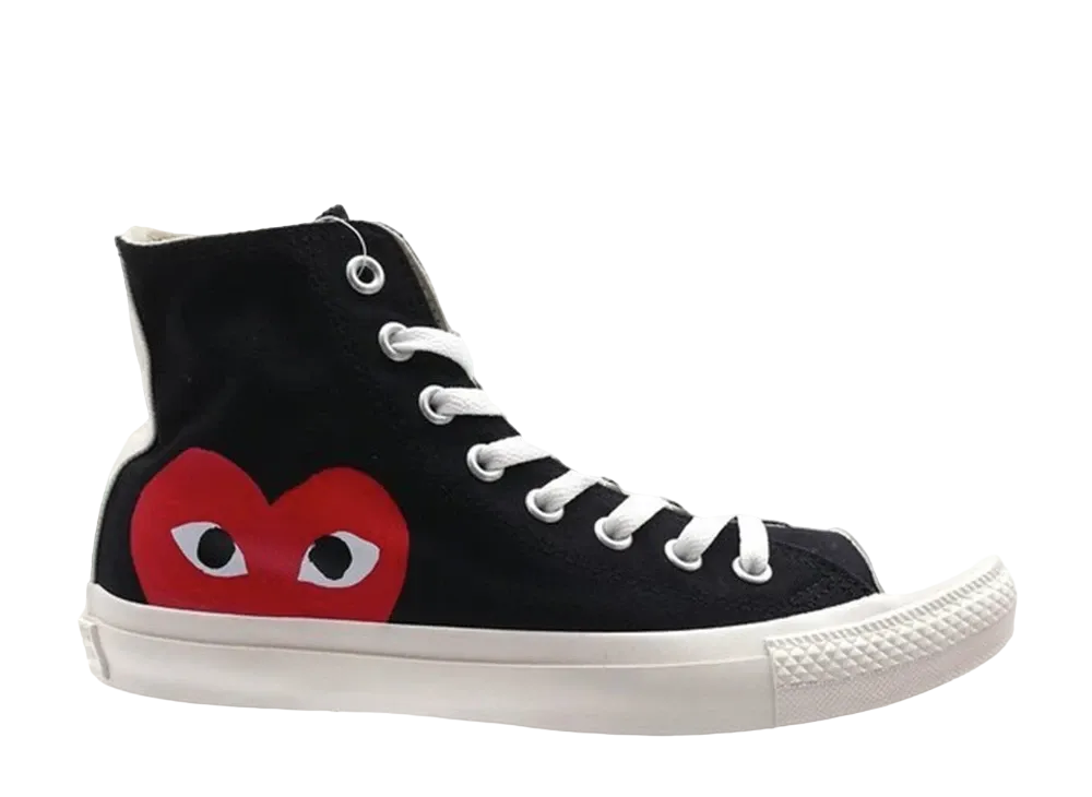 PLAY COMME des GARCONS × Converse All Star Hi "Black"