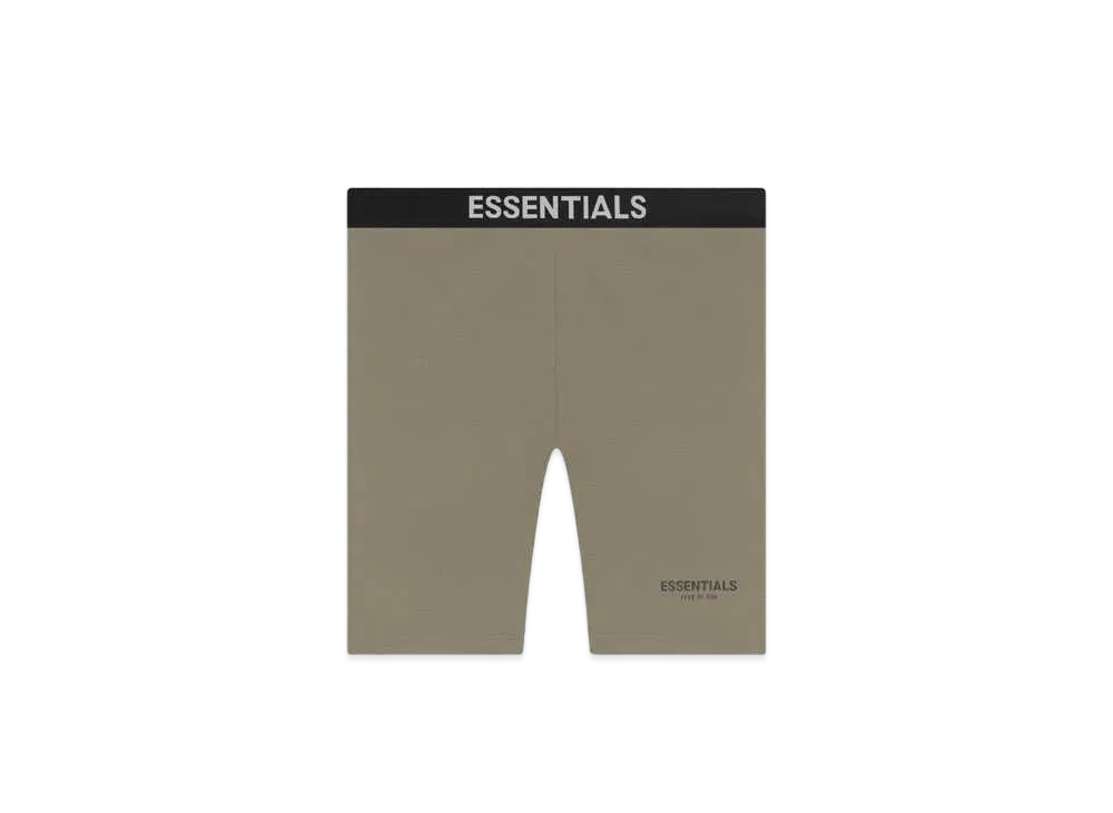 FEAR OF GOD ESSENTIALS Athletic Biker Short "Taupe"