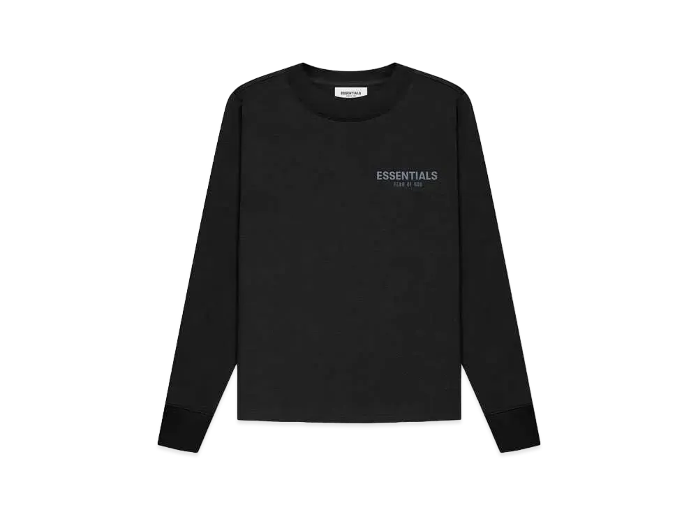FEAR OF GOD ESSENTIALS Kids Long Sleeve Tee "Stretch Limo"