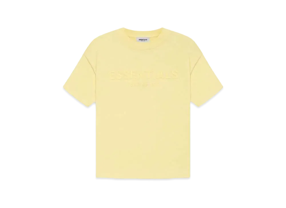 FEAR OF GOD ESSENTIALS Kids Short Sleeve Tee "Lemonade"