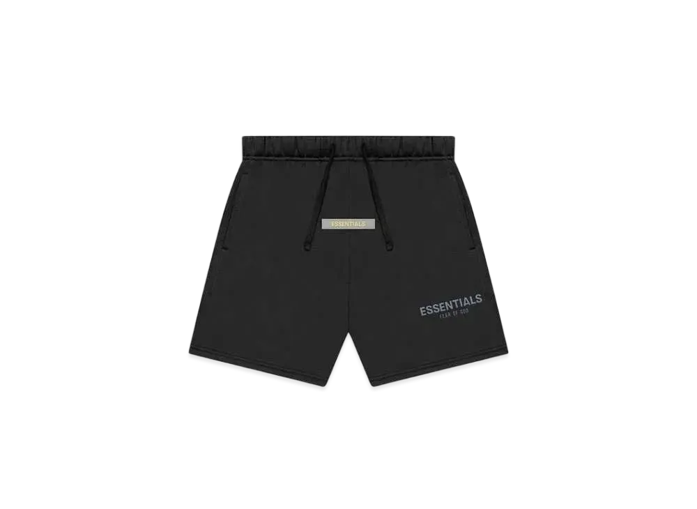 FEAR OF GOD ESSENTIALS Kids Sweatshort "Black/Stretch Limo"