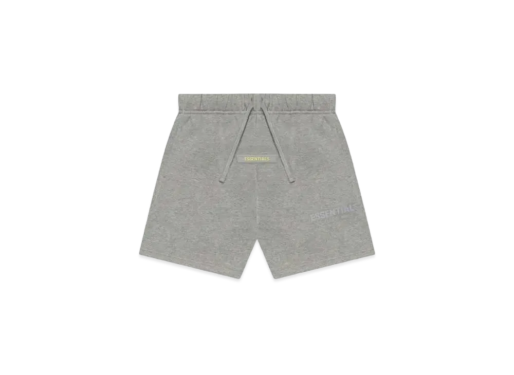 FEAR OF GOD ESSENTIALS Kids Sweatshort "Dark Heather Oatmeal"