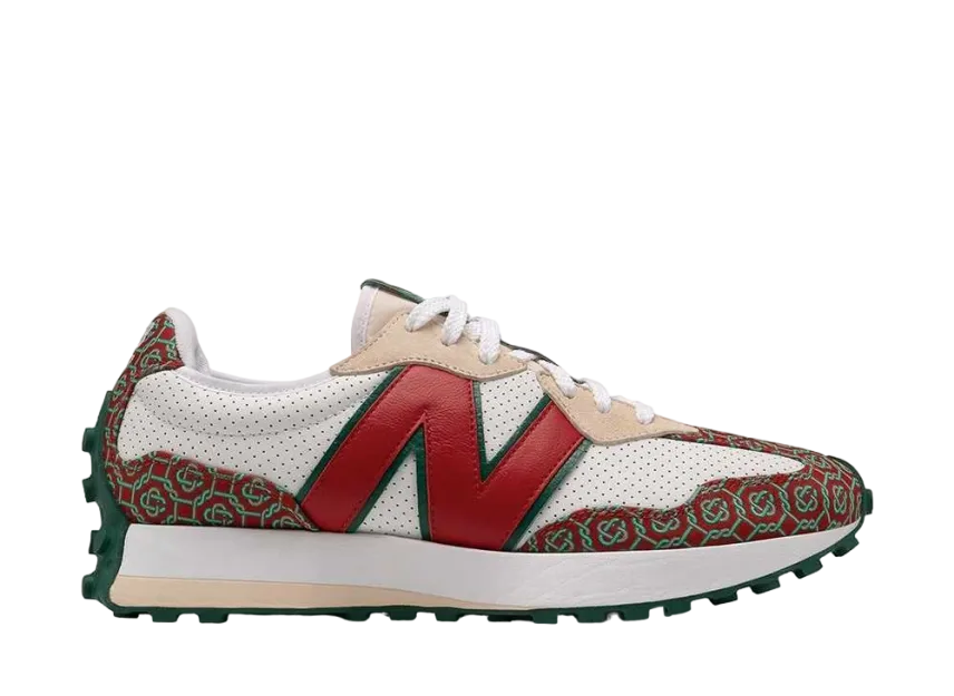 カサブランカ × ニューバランス 327 "レッドモノグラム"