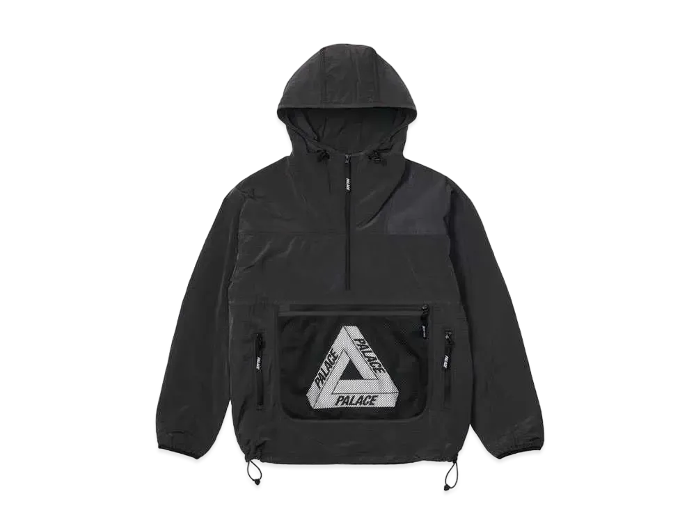 PALACE Mesh Pocket Shell Jacket "Black"