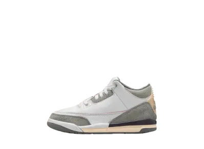 A Ma Maniere × Nike PS Air Jordan 3 Retro SP "White/Medium Grey Violet Ore"