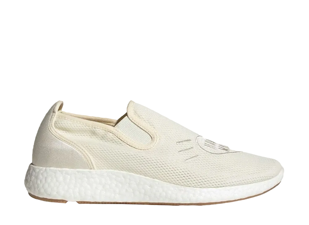 HUMAN MADE × adidas PURE SLIP ON "CREAM WHITE"