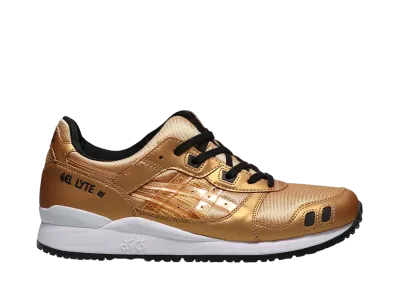 アシックス ゲルライト 3 メダル パック "メタリック ゴールド"