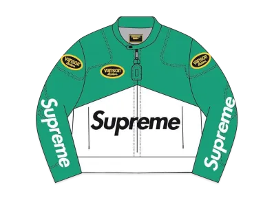 Supreme / Vanson Leathers® Cordura® Jacket "Green"