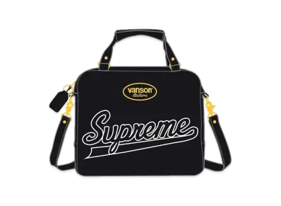 Supreme x Vanson Leathers Spider Web Bag "Black"