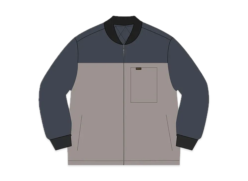 Supreme Reversible Tech Work Jacket "Grey"