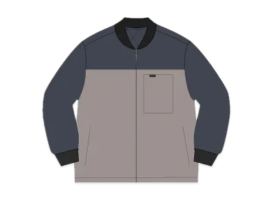 Supreme Reversible Tech Work Jacket "Grey"